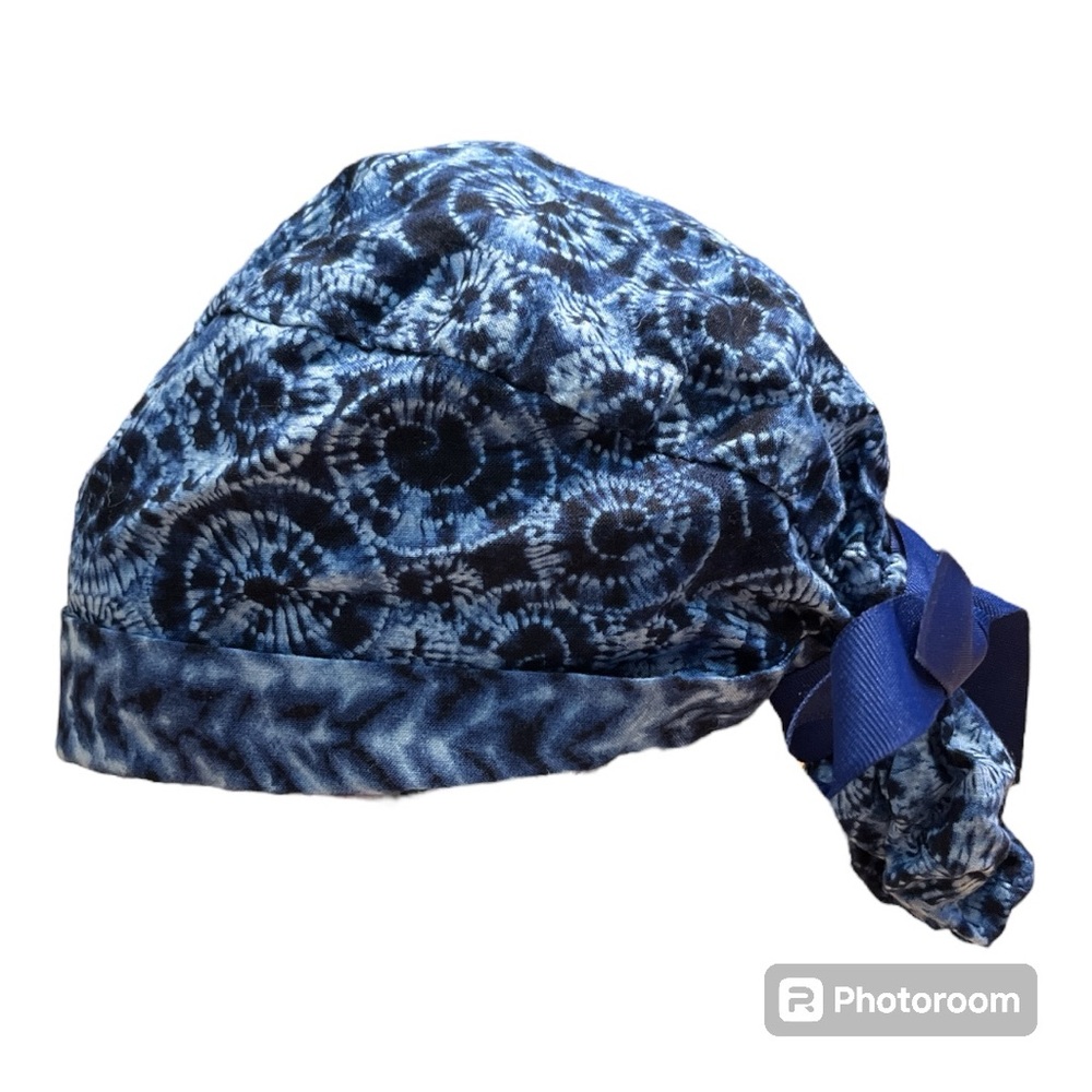 Tie Dye Nurse Cap